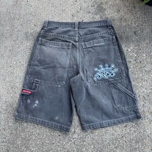 JNCO Blue Crown Jorts